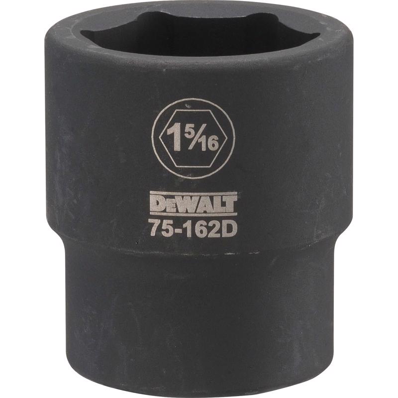 DeWalt 1-5/16 in. X 3/4 in. drive SAE 6 Point Impact Socket