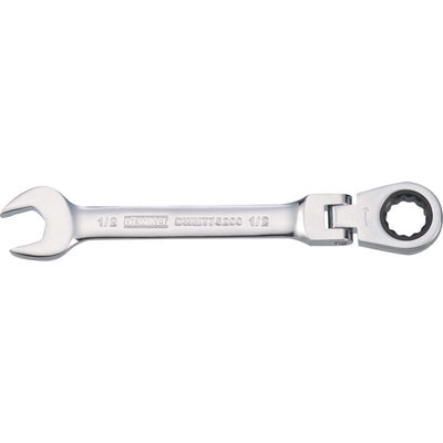 DeWalt 1/2 in. X 1/2 in. 12 Point SAE Flex Head Combination Wrench 6.06 in. L
