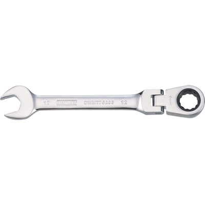 DeWalt 12 mm X 12 mm 12 Point Metric Flex Head Combination Wrench 5.81 in. L