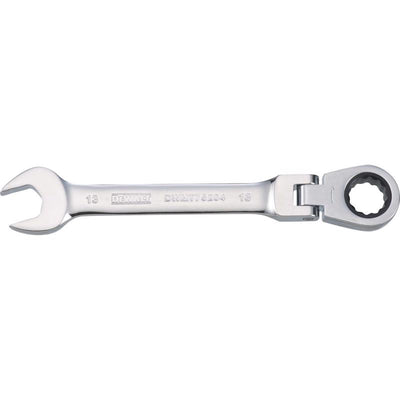 DeWalt 13 mm X 13 mm 12 Point Metric Flex Head Combination Wrench 6.06 in. L