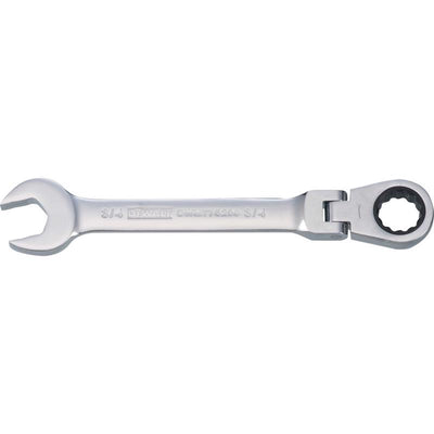 DeWalt 3/4 in. X 3/4 in. 12 Point SAE Flex Head Combination Wrench 8.46 in. L