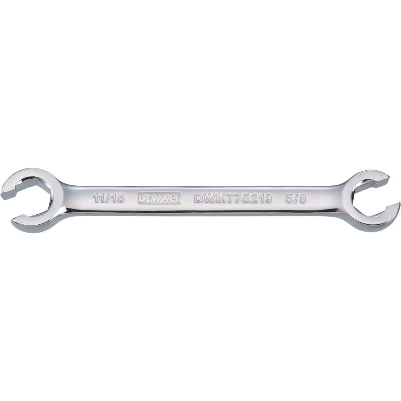 DeWalt 5/8 in. X 11/16 in. SAE Flare Nut Wrench