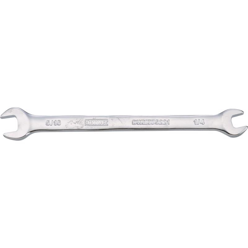 DeWalt 1/4 in. X 5/16 in. SAE Open End Wrench