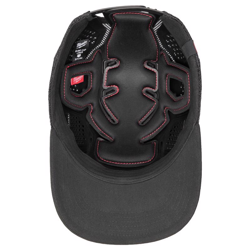 Milwaukee Snapback Bump Cap Black Vented