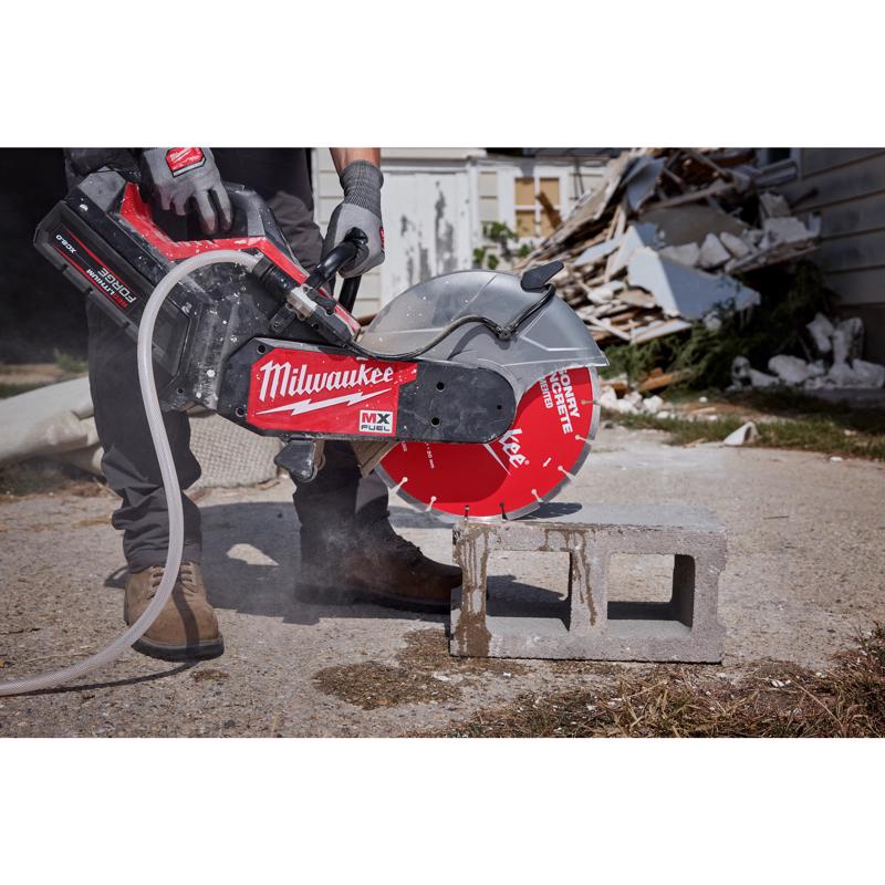 Milwaukee 4-1/2 in. D X 7/8-5/8 in. Diamond Segmented Rim Diamond Saw Blade