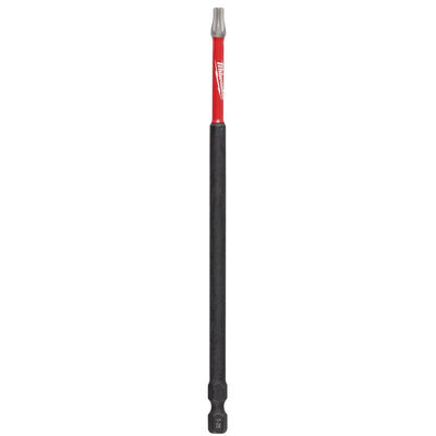 Milwaukee Shockzone Torx T25 Sizes X 6 in. L Impact Bit Alloy Steel