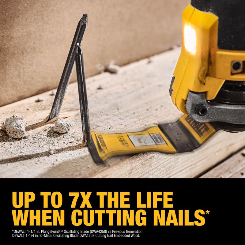 DEWALT 1-1/4 in. Bi-Metal General Purpose Oscillating Blade