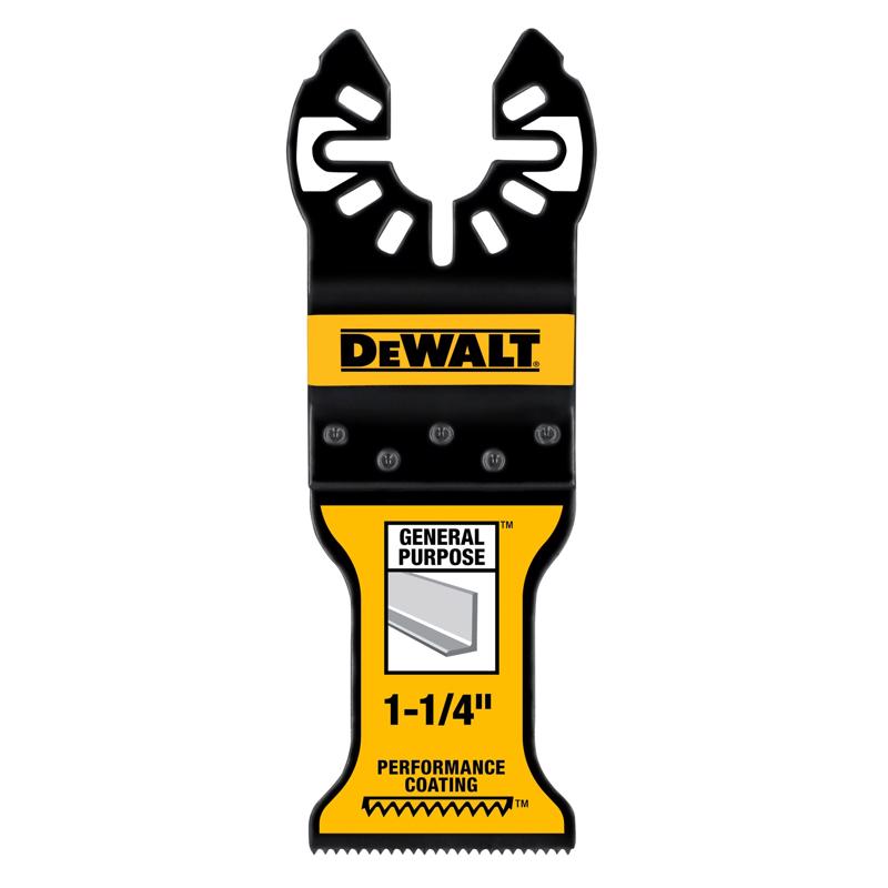 DEWALT Performance Coating 1-1/4 in. W Bi-Metal Oscillating Blade