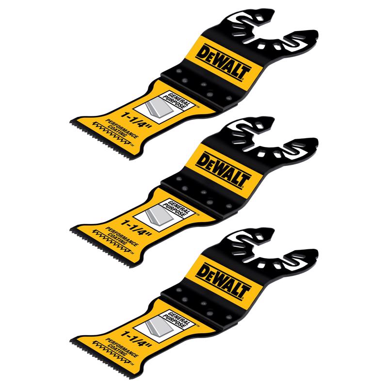 DEWALT Performance Coating 1-1/4 in. W Bi-Metal Oscillating Blade