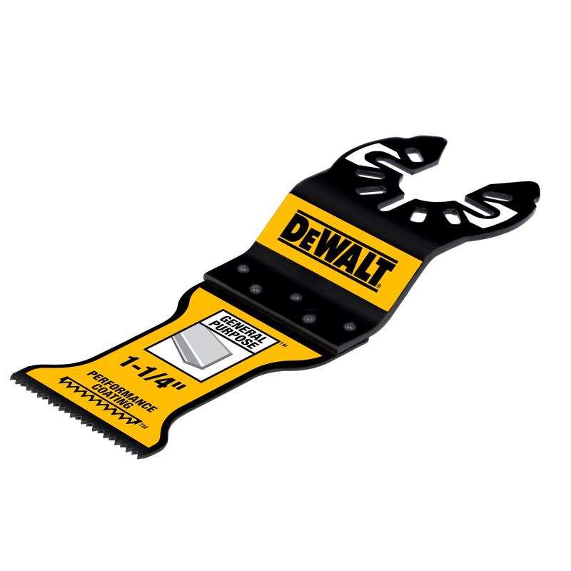 DEWALT Performance Coating 1-1/4 in. W Bi-Metal Oscillating Blade
