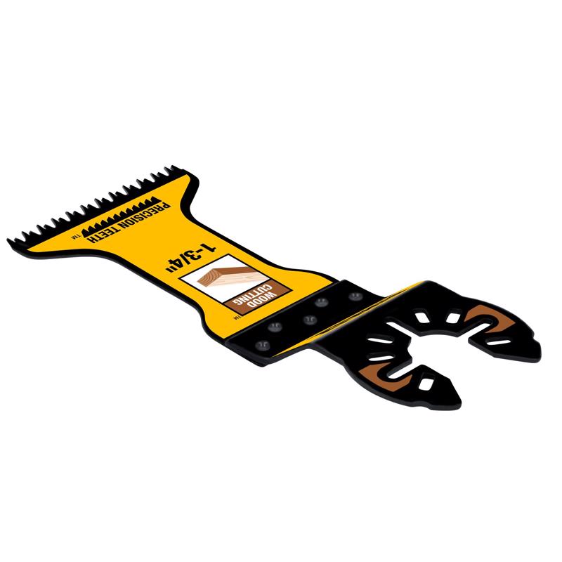 DEWALT Precision Teeth 1-3/4 in. W Oscillating Blade