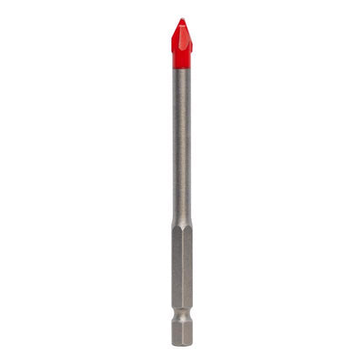 Diablo 1/4 in. X 3-1/2 in. L Carbide Tipped Tile and Stone Drill Bit Hex Shank