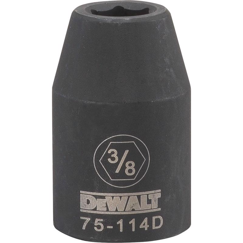 DeWalt Directtorque 3/8 in. X 1/2 in. drive SAE 6 Point Impact Socket
