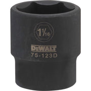 DeWalt 1-1/16 in. X 1/2 in. drive SAE 6 Point Deep Impact Socket