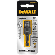 DEWALT Impact Ready 3/8,7/16 in. X 2 in. L Black Oxide Double-Ended Nut Driver 2 pc