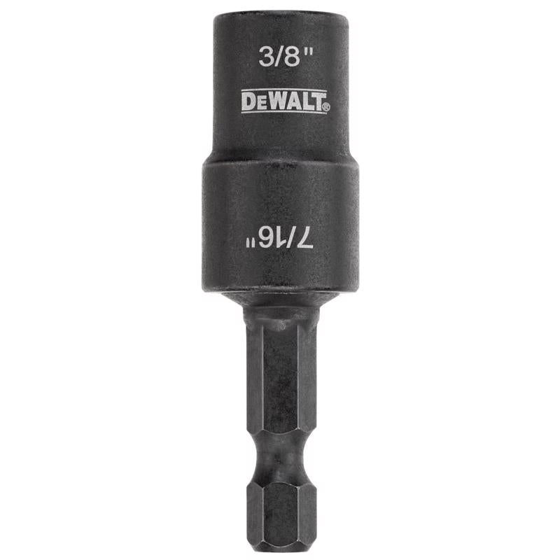 DEWALT Impact Ready 3/8,7/16 in. X 2 in. L Black Oxide Double-Ended Nut Driver 2 pc