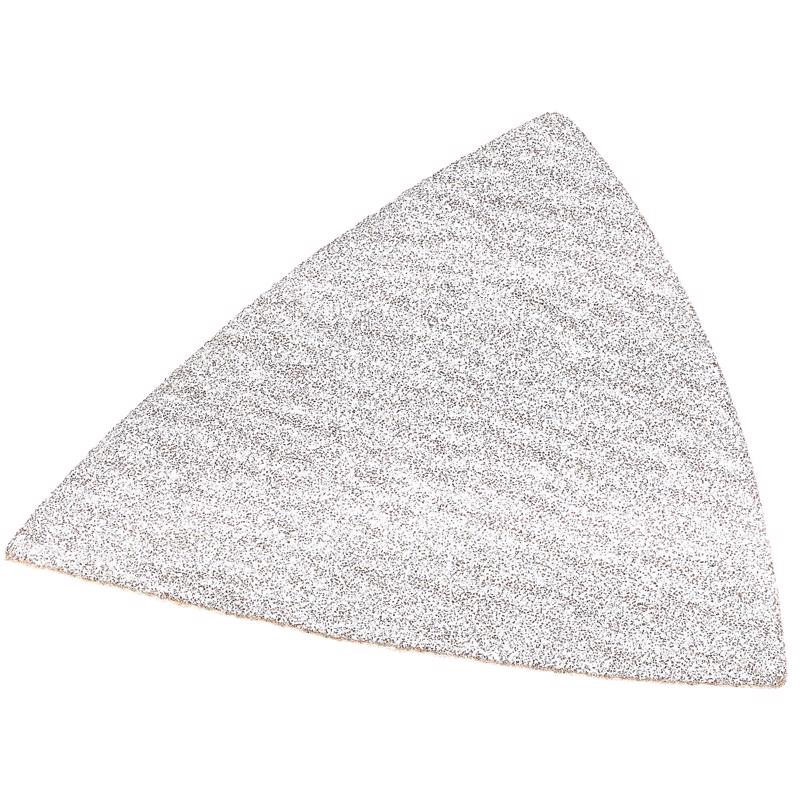 DEWALT 3.12 in. L 80 Grit Hook and Loop Triangular Sandpaper Set 12 pc