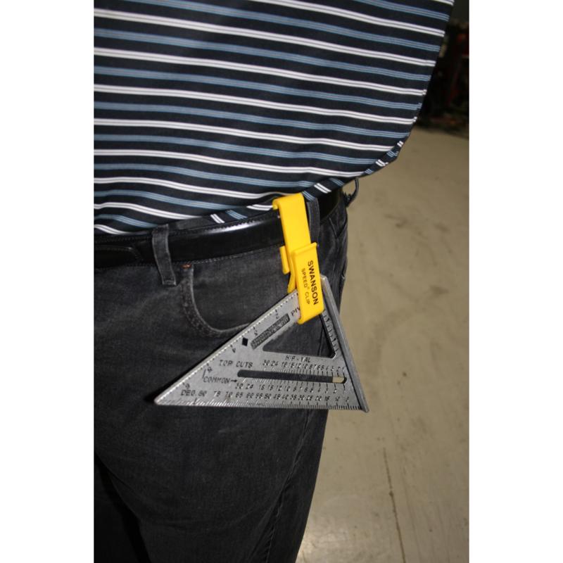 Swanson Original 7.25 in. L X .875 in. H Aluminum Speed Square