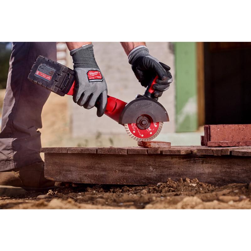 Milwaukee 7 in. D X 5/8 and 7/8 in. Steel/Diamond Matrix Diamond Saw Blade