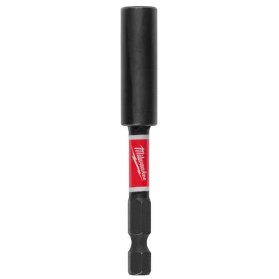 Milwaukee Shockwave 1 in. X 3 in. L Magnetic Bit Holder Steel