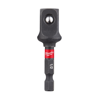 Milwaukee Hex/Square 2.95 in. L Socket Adapter Steel
