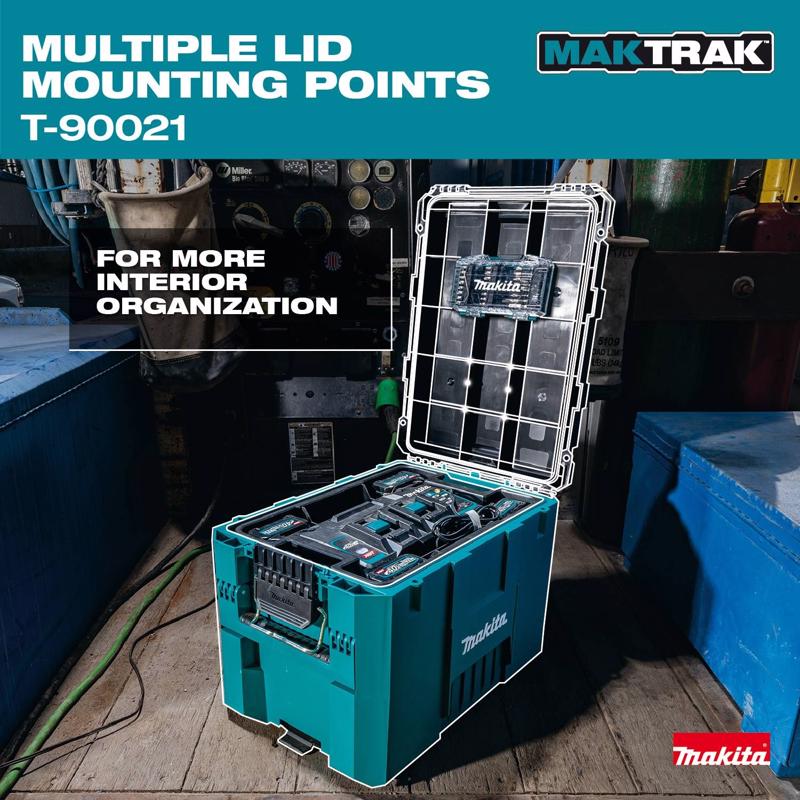 Makita Maktrak 22.25 in. Tool Box Teal