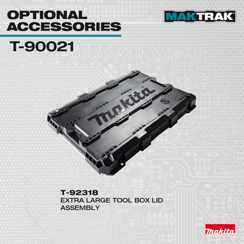 Makita Maktrak 22.25 in. Tool Box Teal