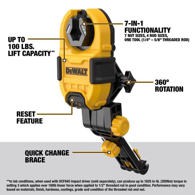 DEWALT Impact Connect Steel Nut Runner Attachment Power Nut Driver