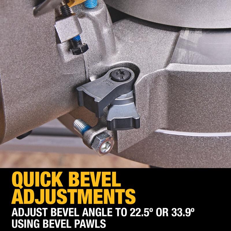 DeWalt 20V MAX XR 10 in. Cordless Brushless Dual-Bevel Compound Miter Saw Tool Only