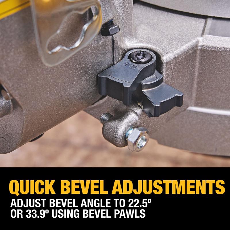 DeWalt 20V MAX XR 12 in. Cordless Brushless Dual-Bevel Sliding Compound Miter Saw Tool Only