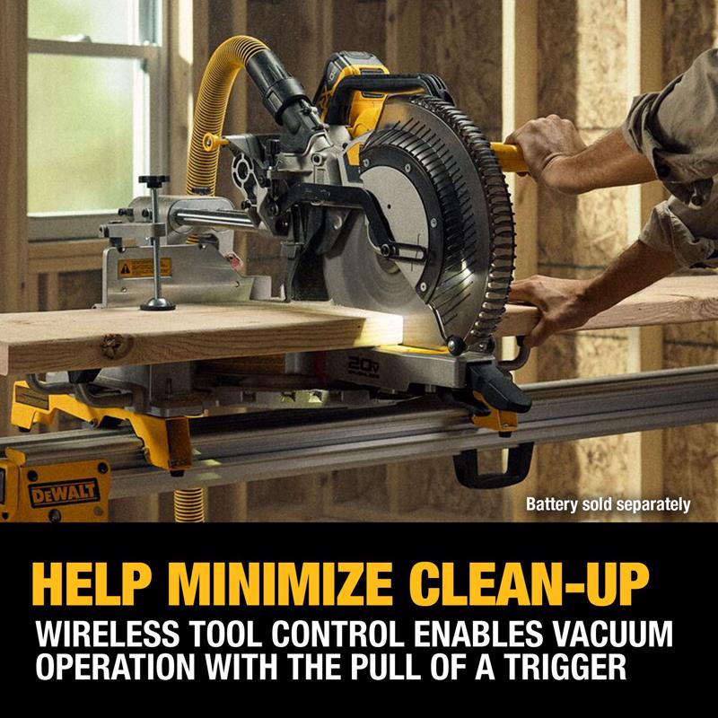 DeWalt 20V MAX XR 12 in. Cordless Brushless Dual-Bevel Sliding Compound Miter Saw Tool Only