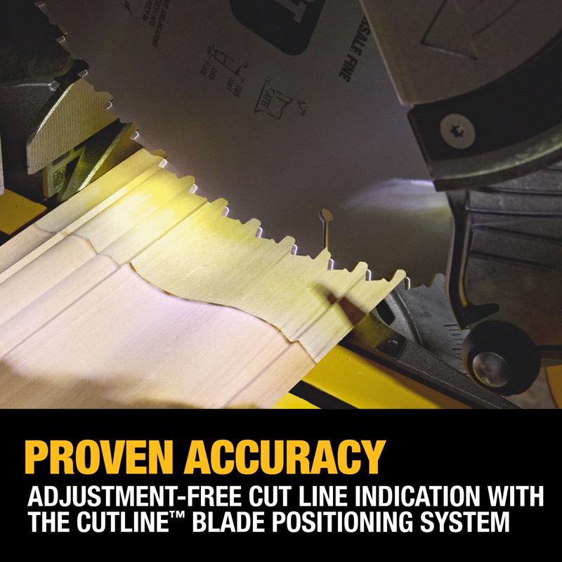DeWalt 20V MAX XR 12 in. Cordless Brushless Dual-Bevel Sliding Compound Miter Saw Tool Only