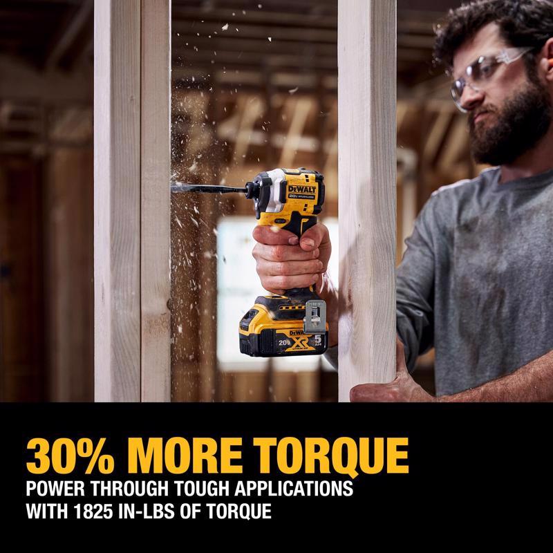 DeWalt 20V MAX ATOMIC Cordless Brushless 2 Tool Compact Hammer Drill and Impact Driver Kit
