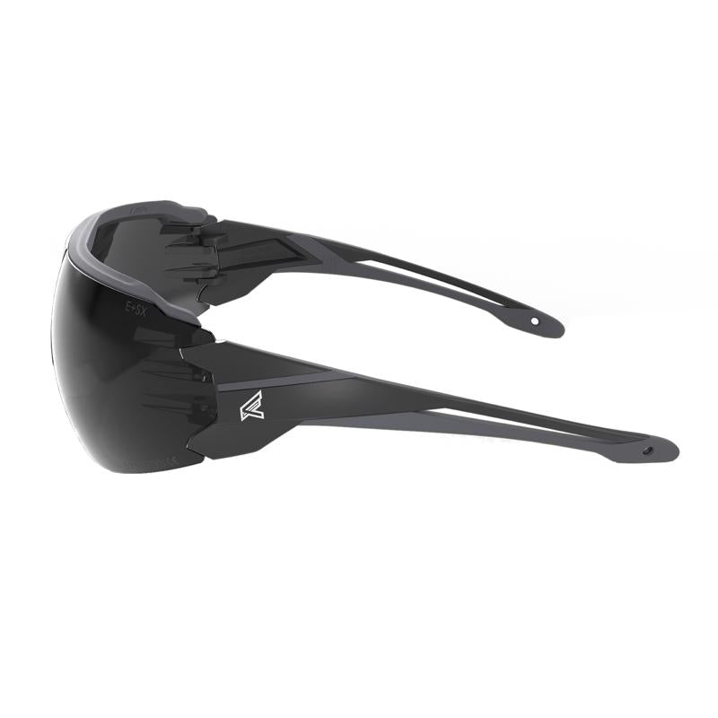 Edge Eyewear Anti-Fog Taven Safety Glasses Smoke Lens Black Frame