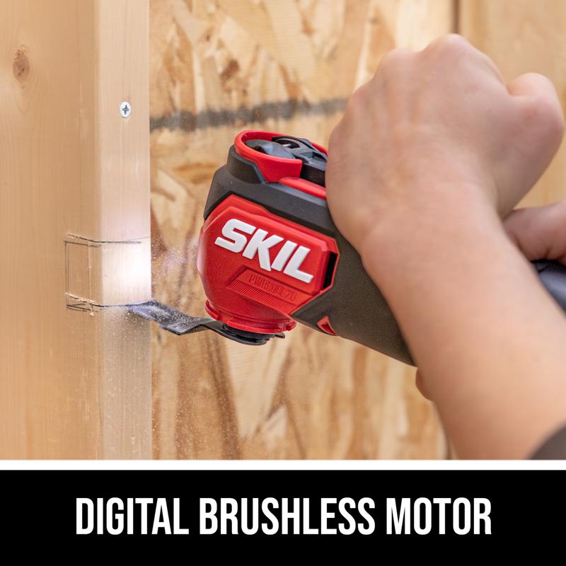 SKIL 20V PWR CORE 20 Cordless Oscillating Multi-Tool Kit (Battery & Charger)