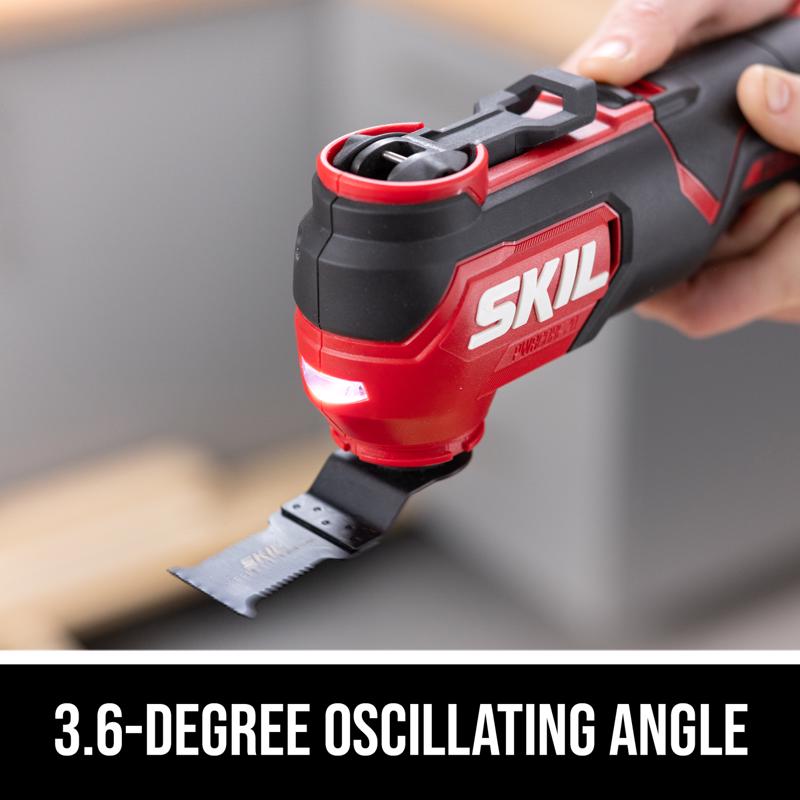 SKIL 20V PWR CORE 20 Cordless Oscillating Multi-Tool Kit (Battery & Charger)