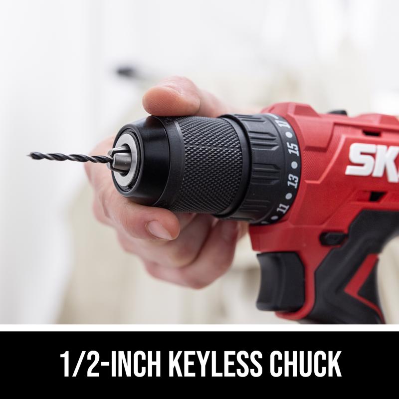 SKIL 20V PWR Core 1/2 in. Brushless Cordless Drill/Driver Kit (Battery & Charger)