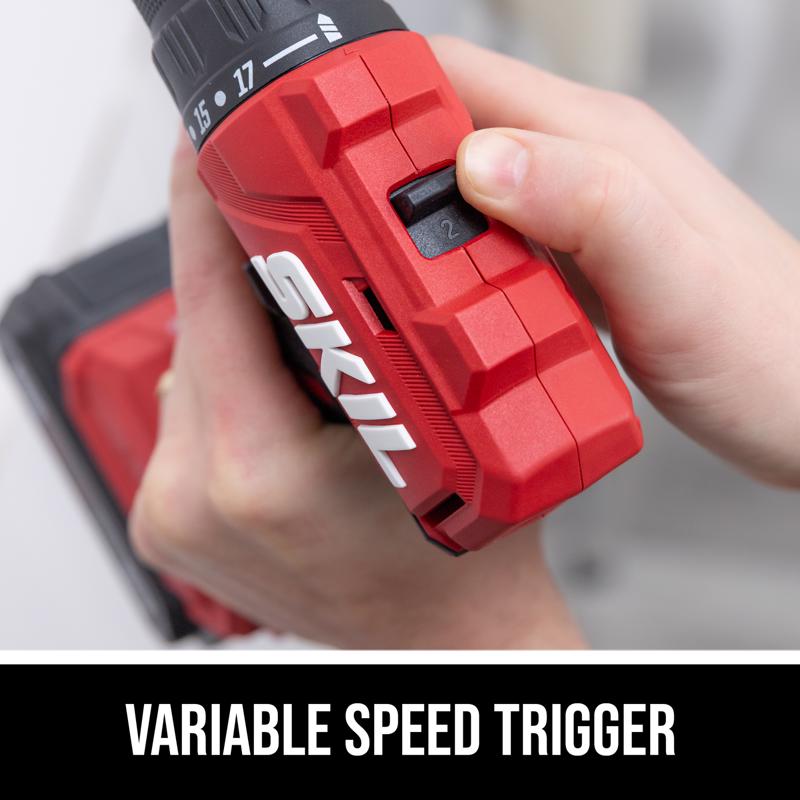 SKIL 20V PWR Core 1/2 in. Brushless Cordless Drill/Driver Kit (Battery & Charger)