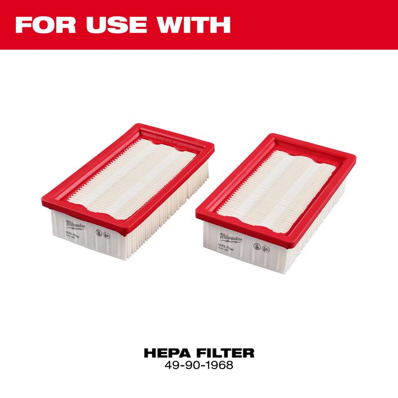 Milwaukee Wet/Dry Vac Filter Attachment