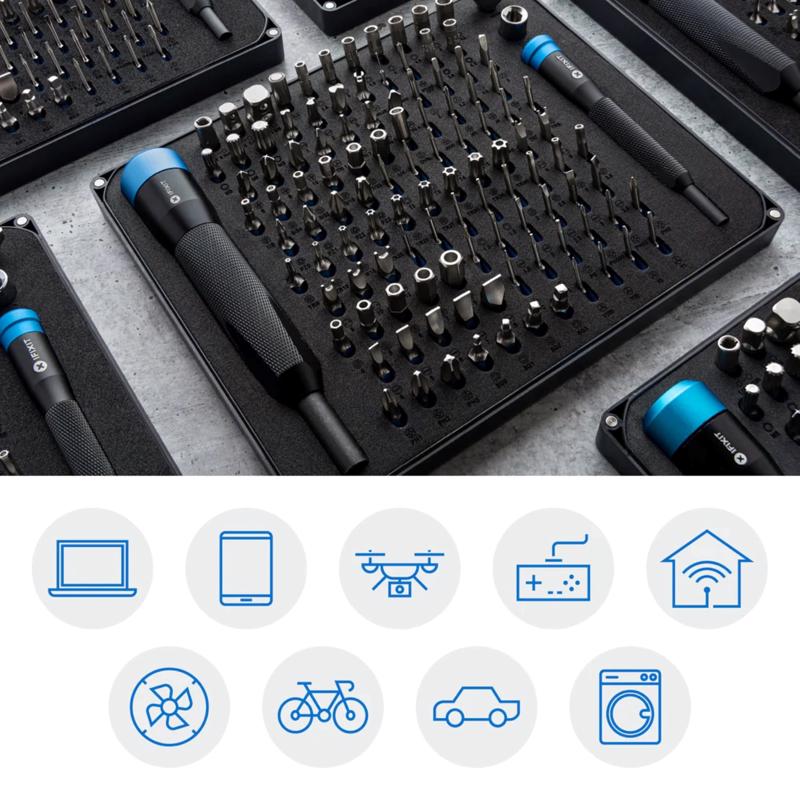 iFixit Manta Multi-Bit Screwdriver/Nut Driver Set 112 pc
