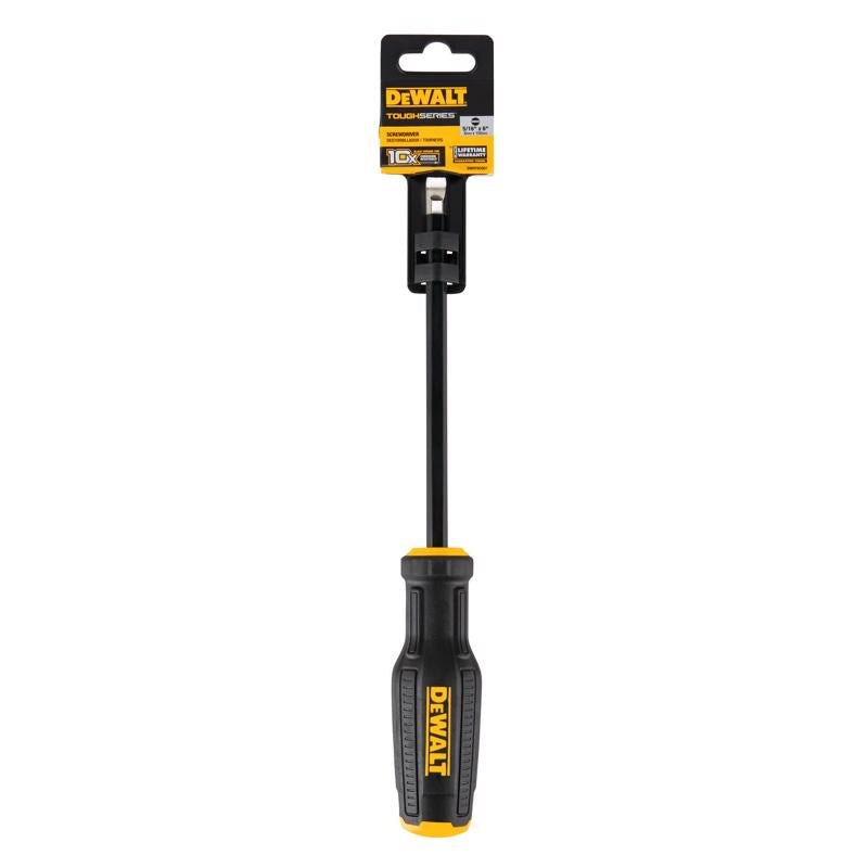 DeWalt Toughseries 5/16 slot X 6 in. L Screwdriver