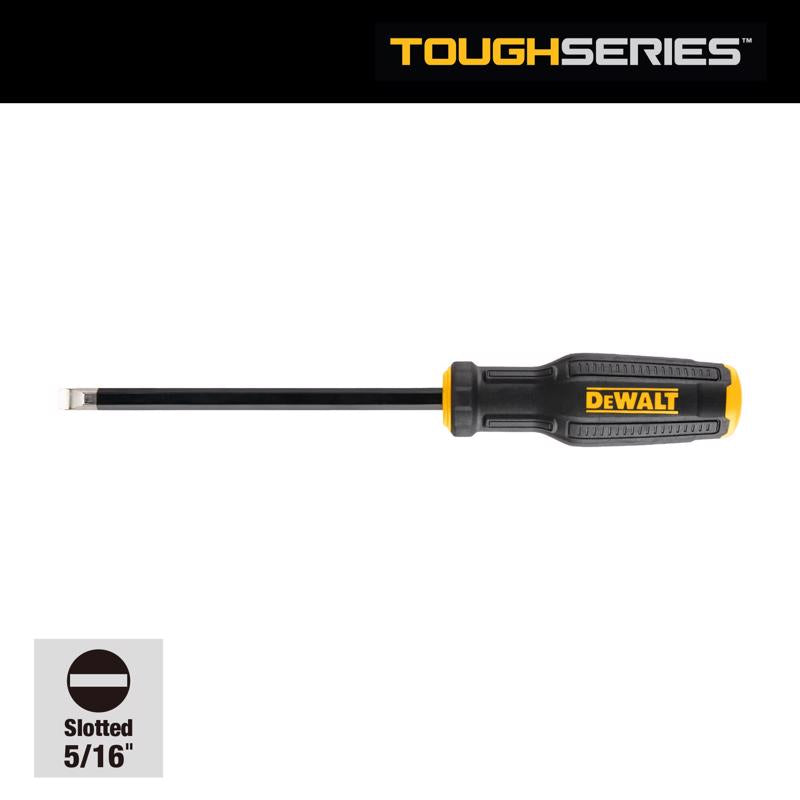 DeWalt Toughseries 5/16 slot X 6 in. L Screwdriver