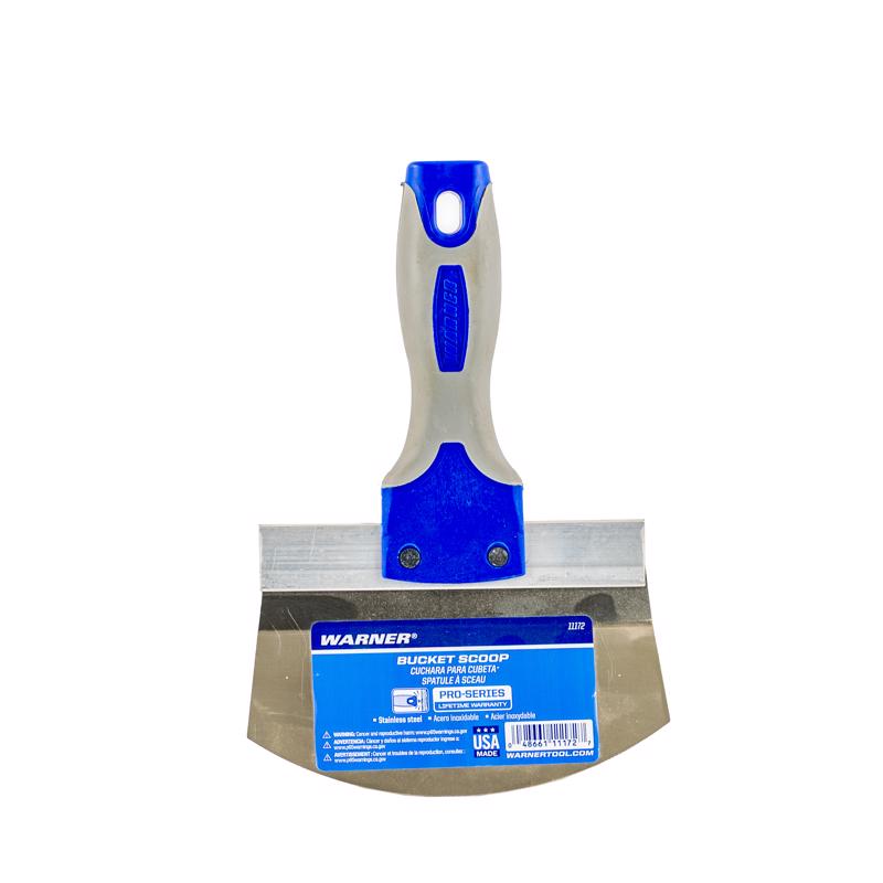 Warner Stainless Steel Bucket Scoop