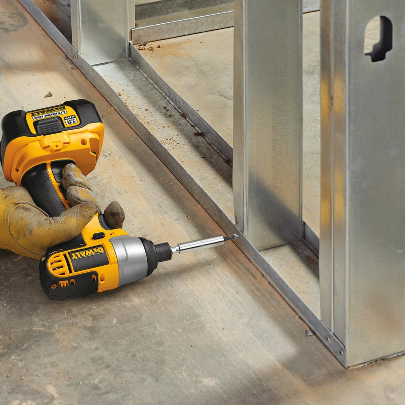 DeWalt 1/4 in. X 3 in. L Screwdriver Bit Holder Heat-Treated Steel
