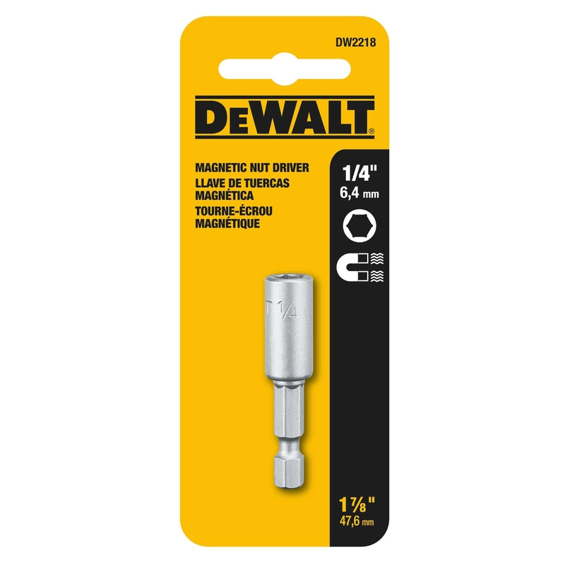 DeWalt 1-7/8 in. L Nut Driver Heat-Treated Steel