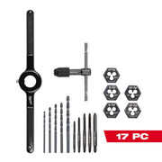 Milwaukee Hex Lok SAE Tap and Die Set 17 pc