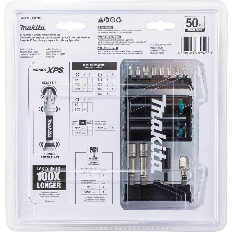 Makita Impact XPS Hex Combo Bit Set