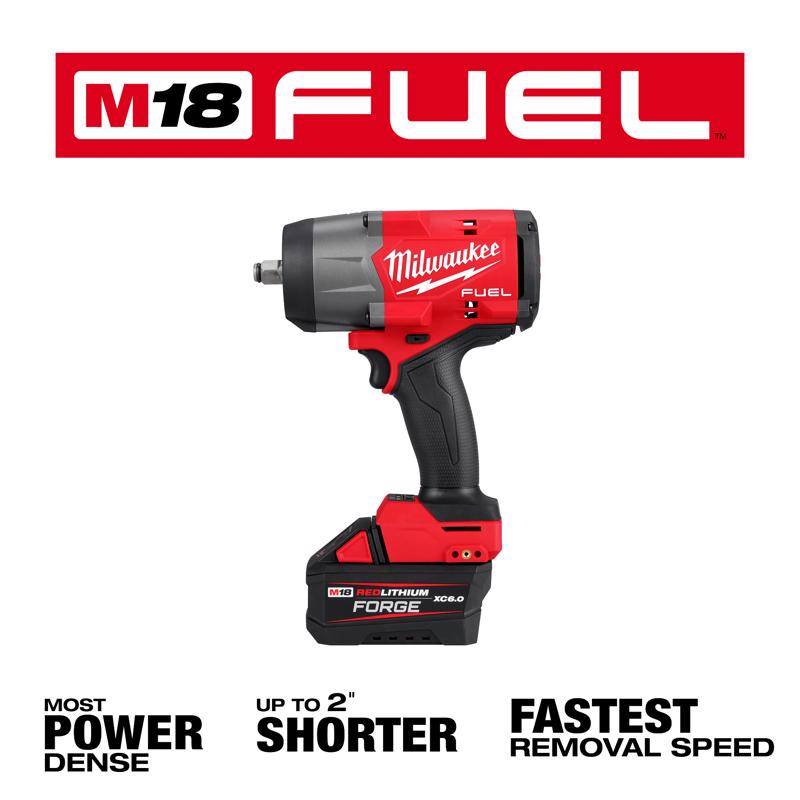 Milwaukee M18 FUEL 1/2 in. Cordless Brushless Impact Wrench Kit (Battery & Charger)
