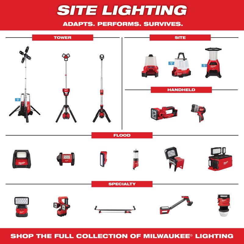 Milwaukee 47 in. 1-Light each 5 W LED Work Light