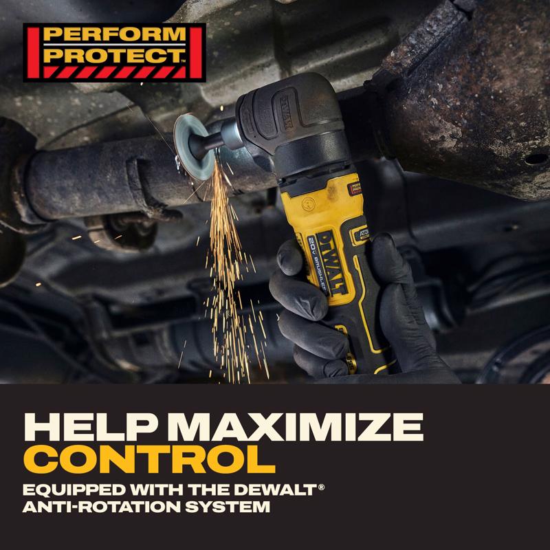 DeWalt 20V MAX ATOMIC Brushless Cordless 1/4 in. Right Angle Die Grinder Tool Only